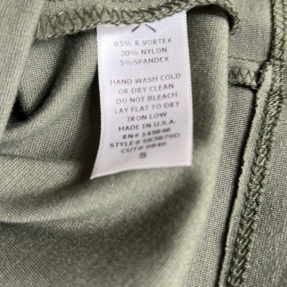 Gianni Bini Olive Green Mini Skirt Small - Picture 13 of 13